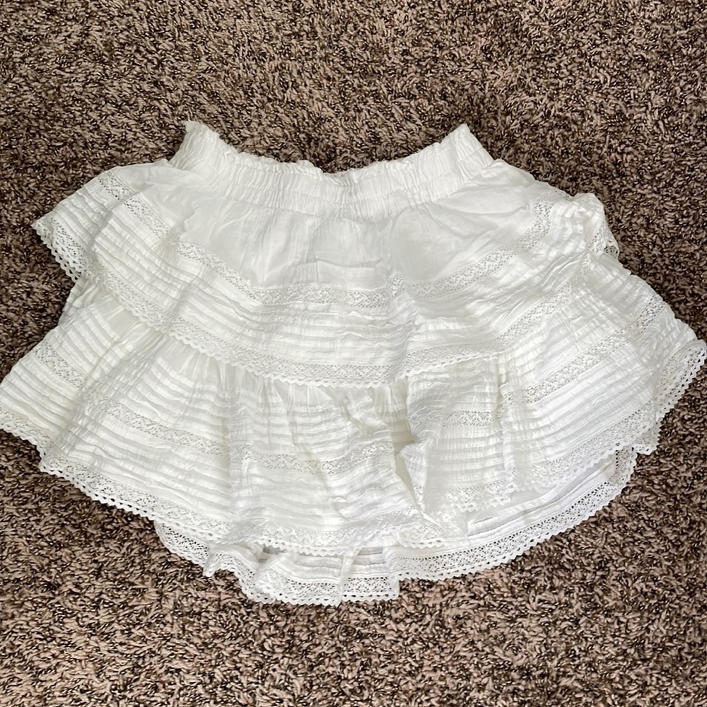 White Rock N Ruffle skirt